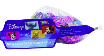 Disney Choco Coin 43g