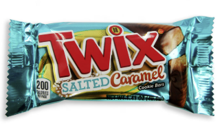 US Twix Salted Caramel Cookie Bar 40g - Tom's Confectionery Warehouse
