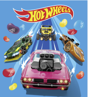 US Jelly Belly Hot Wheels 28g