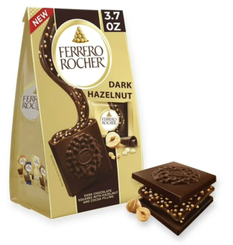 Ferrero Rocher Square Dark Hazelnut 105g