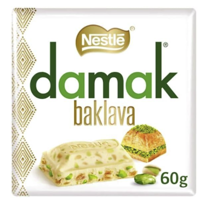 Nestle Damak White Chocolate Baklava 60g