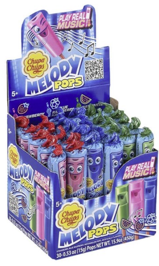US Chupa Chups Melody Pops 15g - Tom's Confectionery Warehouse