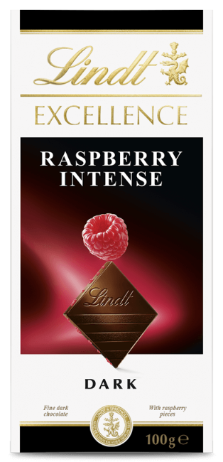 Lindt Excellence Dark Raspberry 100g - Tom's Confectionery Warehouse