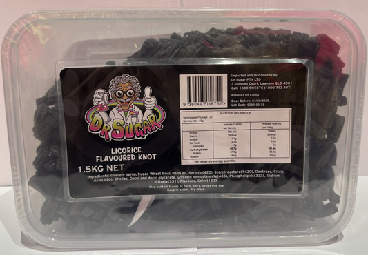Dr Sugar Licorice Flavoured Knot 1.5kg
