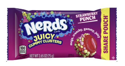 US Nerds Gummy Clusters Juicy Share Size 75g