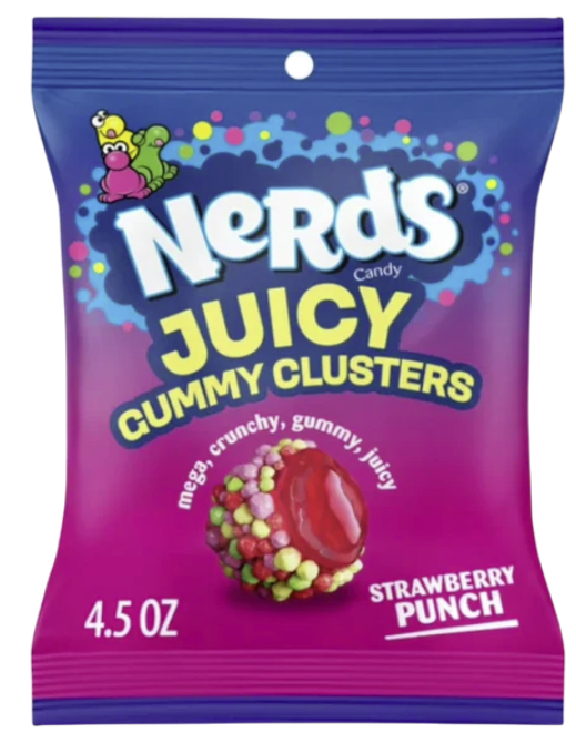 US Nerds Gummy Clusters Juicy 127g
