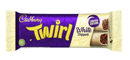 UK Cadbury Twirl White Bar 43g