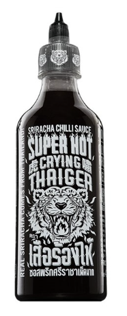 Crying Thaiger Black Sriracha Super Hot 480g - Tom's Confectionery Warehouse