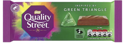 UK Quality Street Green Hazelnut 84g - Tom's Confectionery Warehouse