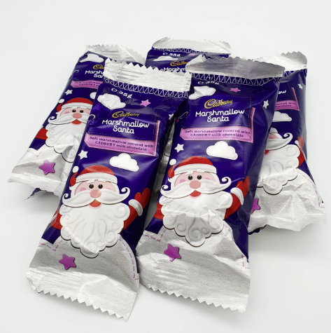 CAD Xmas M/Mallow Santa 35g