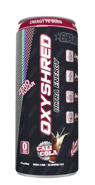Oxyshred Energy Cali Cola 355ml - Tom's Confectionery Warehouse