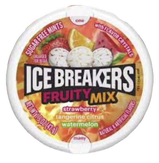 ICE Breakers Fruity Mix 42g