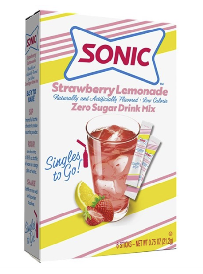 Sonic Drink Mix Strawberry Lemonade 21g