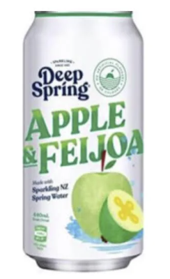 Deep Spring Apple & Feijoa 440ml - Tom's Confectionery Warehouse