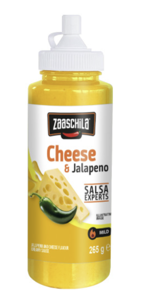 Zaaschila Jalapeno & Cheese Creamy Sauce 265g