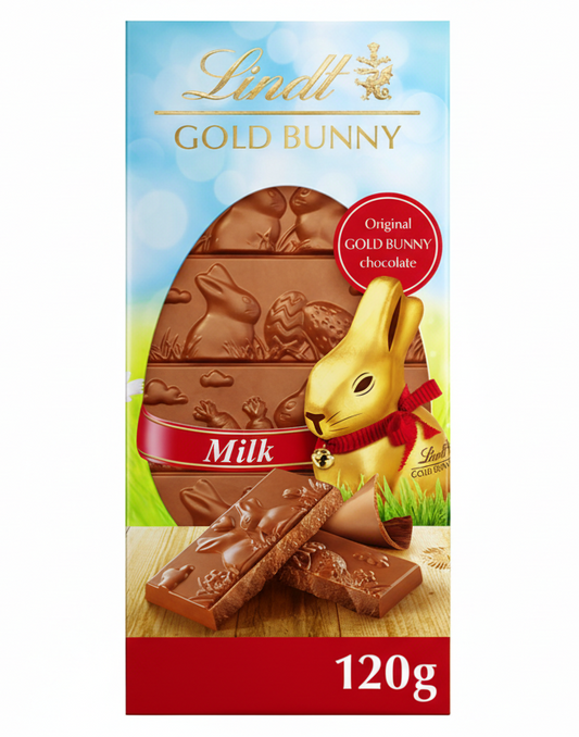 Lindt Gold Bunny Block 120g