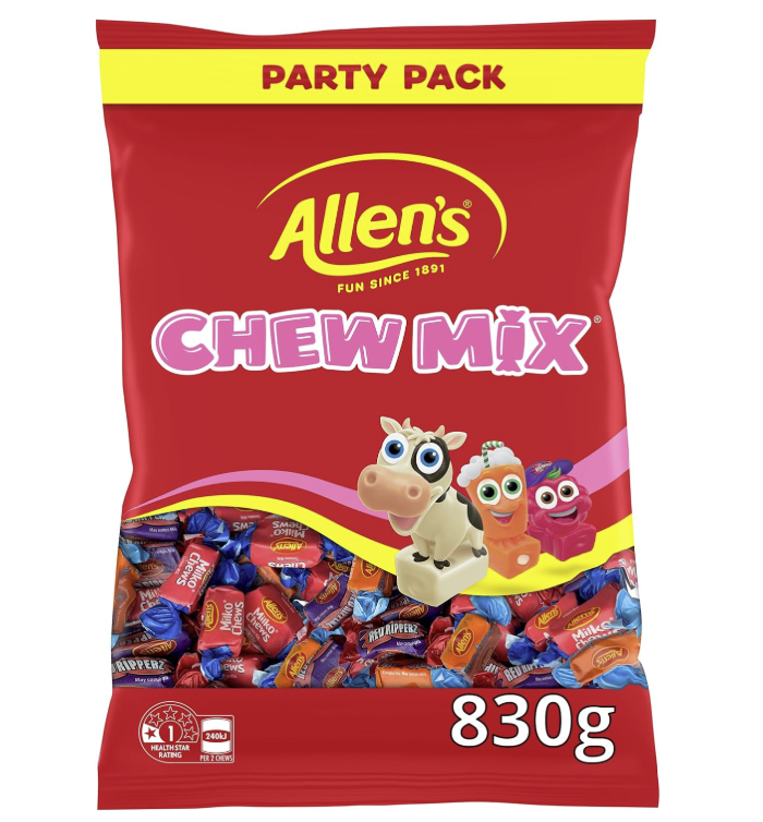Allen's Chew Mix 830g - Tom's Confectionery Warehouse