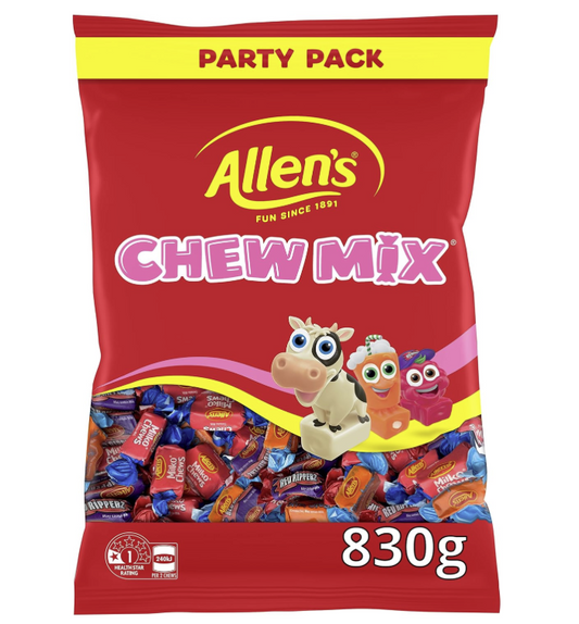 Allen's Chew Mix 830g - Tom's Confectionery Warehouse