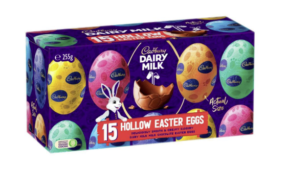 Cadbury Easter Dairy Milk Eggs 255g - Tom's Confectionery Warehouse