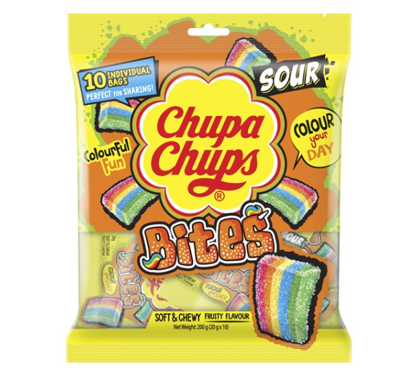 Chupa Chups Sour Bites 20g - Tom's Confectionery Warehouse