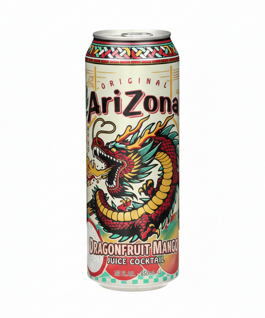 Arizona Dragonfruit Mango Juice Cocktail 650ml - Tom's Confectionery Warehouse