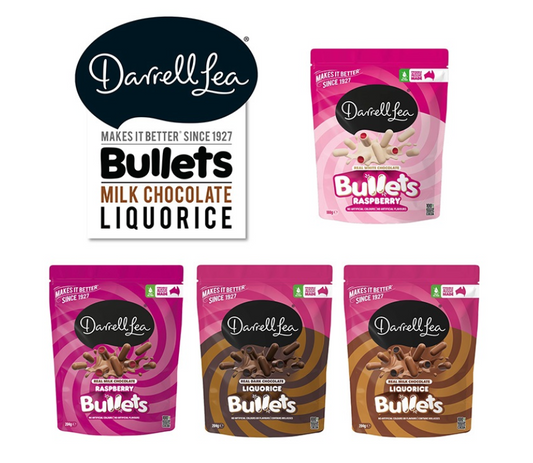Darrell Lea Bullets Showbag