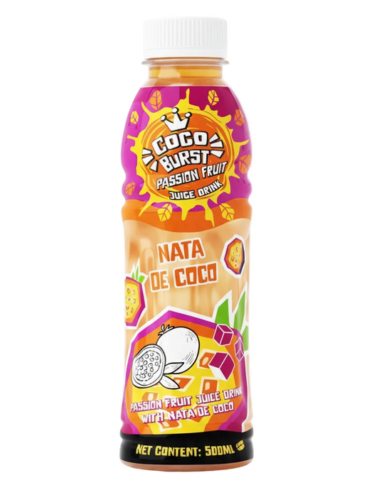 Coco Burst Nata De Coco Passion Fruit 500ml