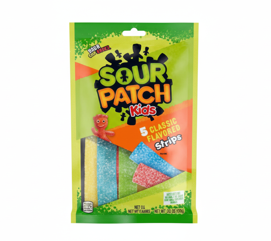 Sour Patch Kids Strips 5 Classic Flavors 99g
