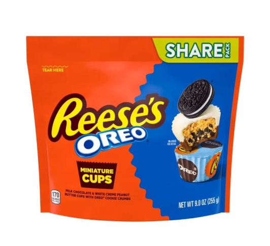 US Reese Oreo Mini Cups Share Size 255g
