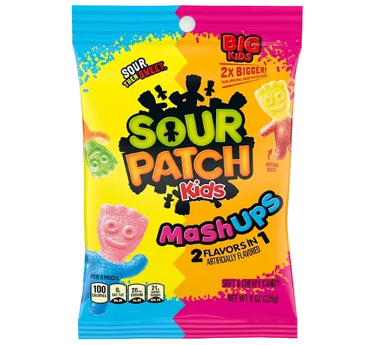 Sour Patch Kids MashUps bag 226g