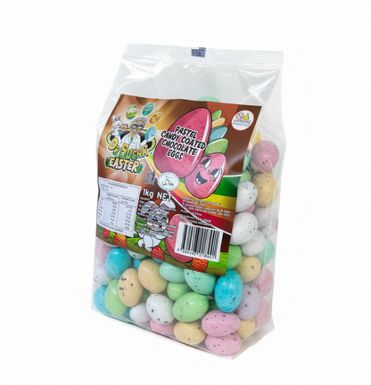 Dr Sugar Pastel Candy Coated Chocolate Eggs 1kg