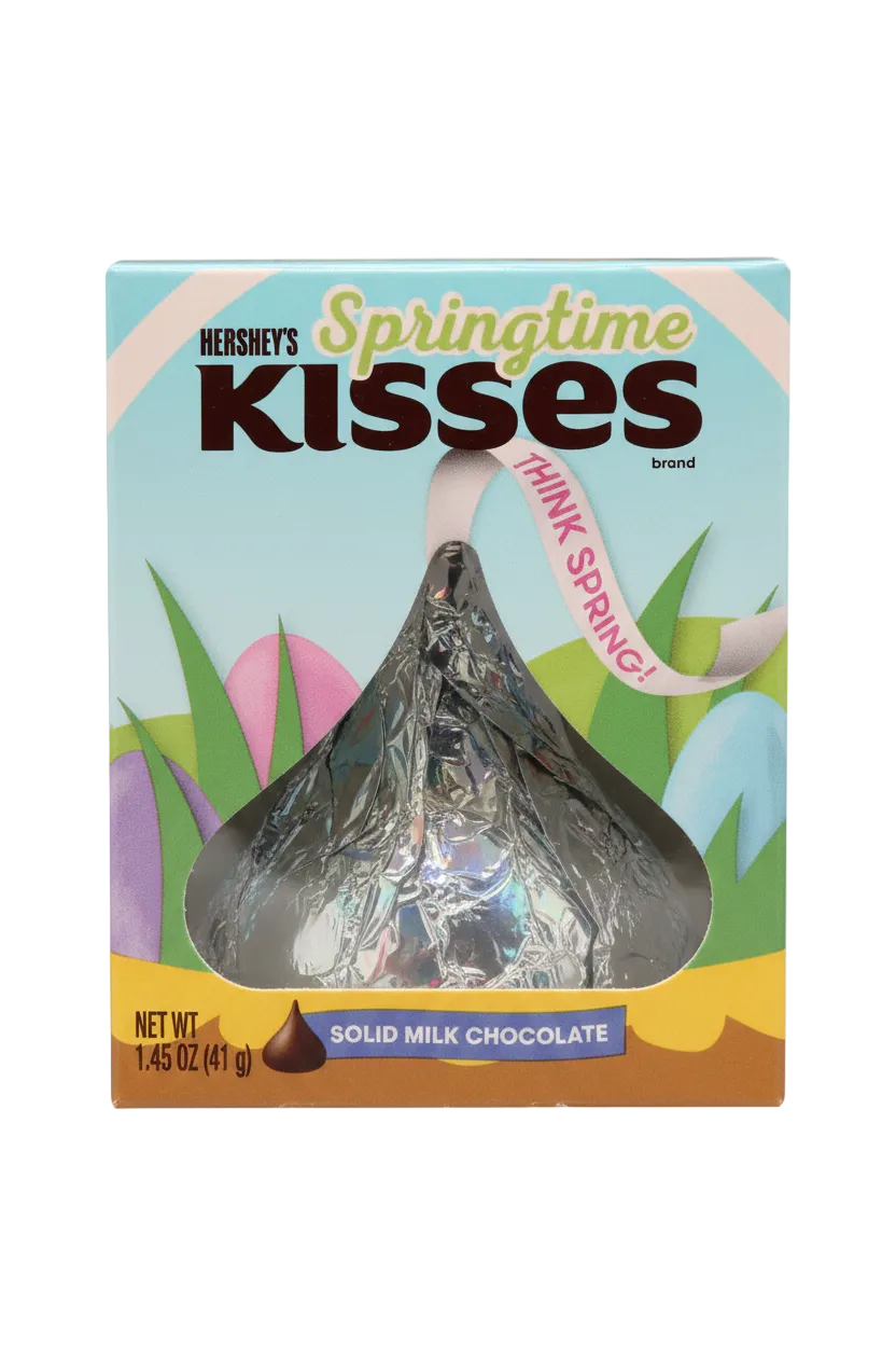 Hershey Milk Chocolate Springtime Kisses 41g