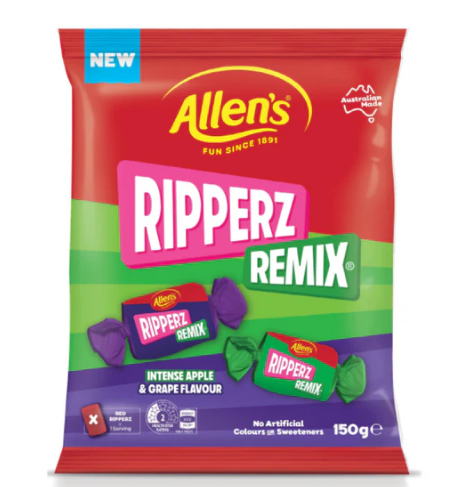 Allen's Ripperz Remix Bag 150g