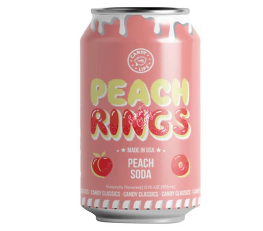 US Candy Lips Peach Rings 355ml