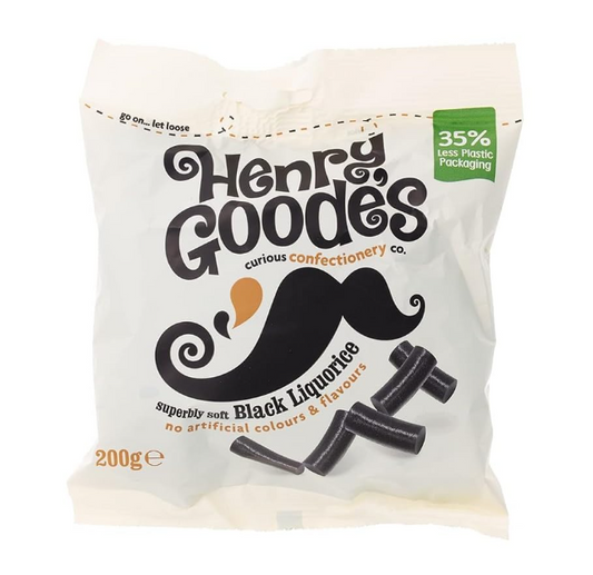 UK Henry Goodes Superbly Soft Black Liquorice 140g