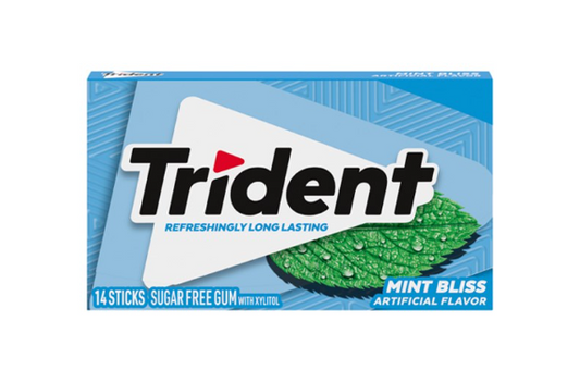 Trident Mint Bliss Gum 14 Sticks