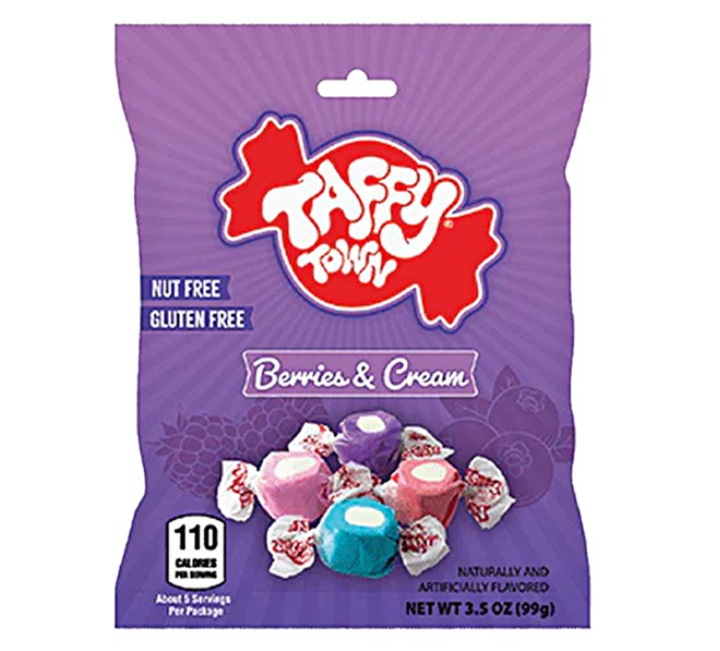 US Taffy Town Berries & Cream 99g