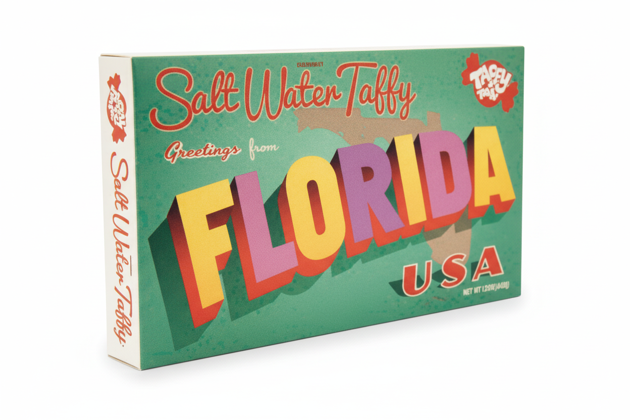 US Taffy Town Florida 340g
