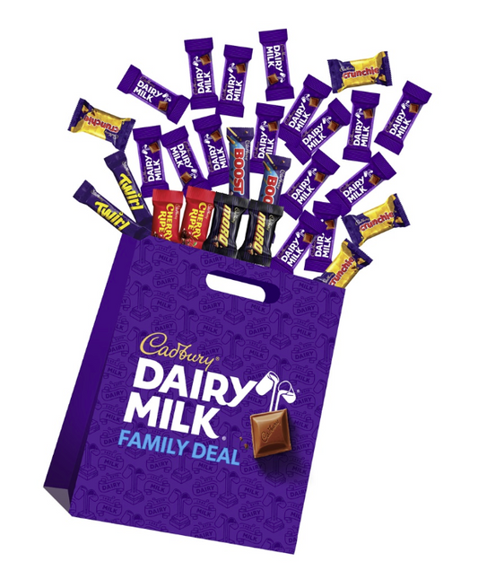 Cadbury Dairy Milk Family Deal Showbag