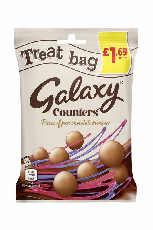 Galaxy Counters Treat Bags 78g