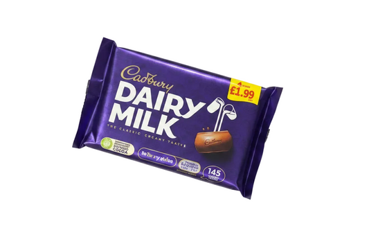 UK Cadbury Dairy Milk 4pk 108.8g