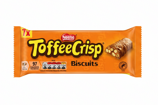 UK Nestle Toffee Crisp 7pk 130.9g