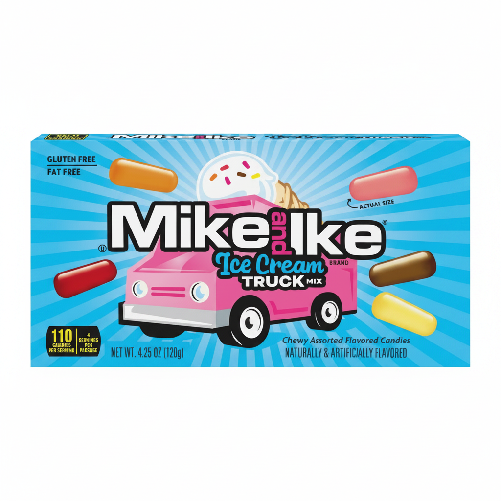 US Mike and Ike Ice Cream Truck Mix 120g