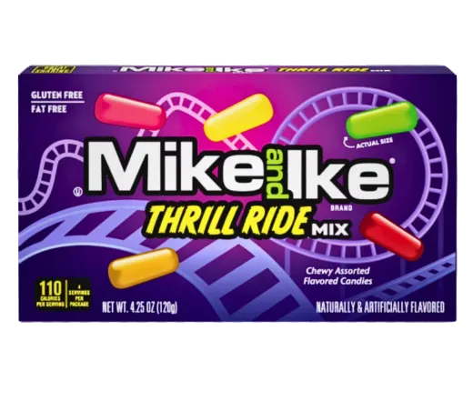 US Mike and Ike Thrill Ride Mix 120g