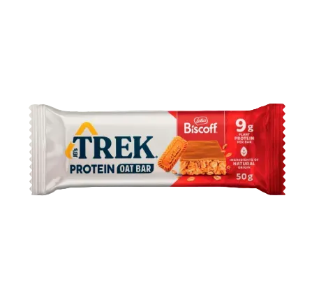 UK Trek Protein Oat Bar Biscoff 50g