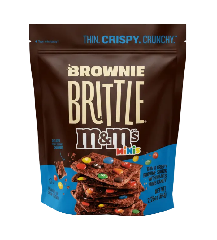 Brownie Brittle Milk Chocolate M&M's Minis Bag 64g