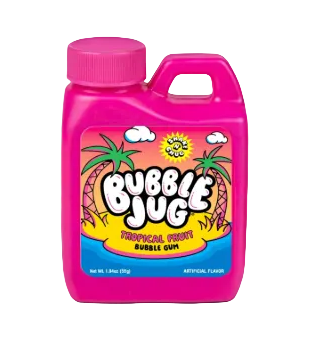 Bubble Jug Tropical Fruit Bubble Gum 55g