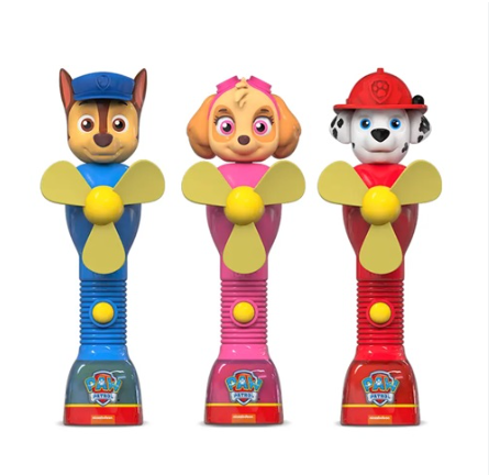 Paw Patrol Funky Fans with Candy 5g