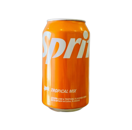 Sprite Tropical Mix Soda Can 355ml