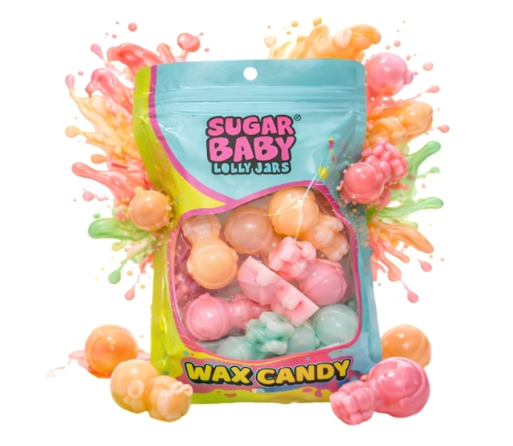 Sugar Baby Wax Candy Astronauts 120g